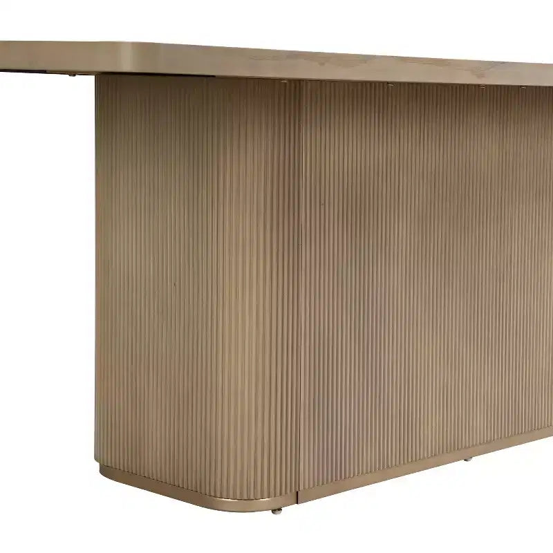 Christopher Knight Home Yodsak Modernes 7-teiliges Esszimmer-Set aus Holz und Metall mit 180°-Drehstühlen