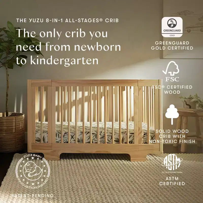 Babyletto Yuzu 8-in-1 umwandelbares Kinderbett mit All-Stages Umrüst-Kits