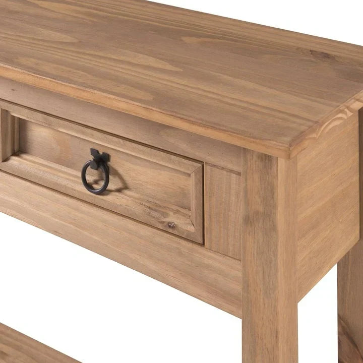 Holz-Dielentisch Konsole 3 Schubladen Corona | Furniture Dash - N/A