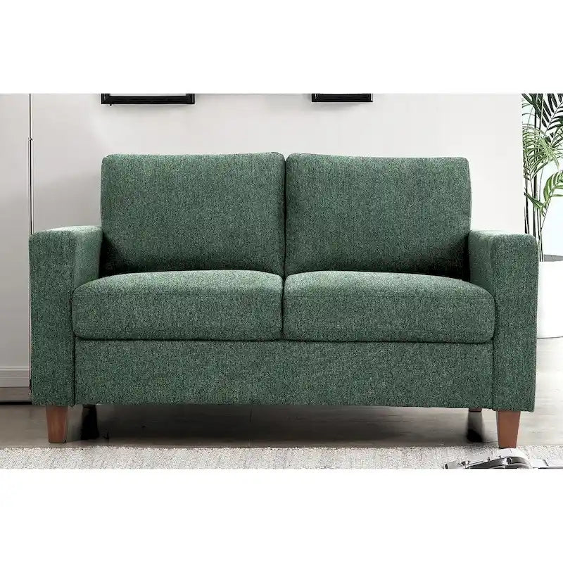 Miles Mid Century Modern Zweisitzer-Sofa mit Wendekissen Groß