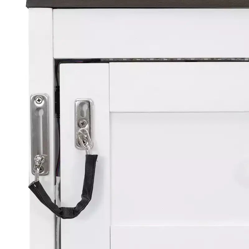 Doppelbett Murphy-Bett mit LED-Beleuchtung, kann in einen Schrank umgewandelt werden, Verstecktes Wandbett-Schrank für Gästezimmer