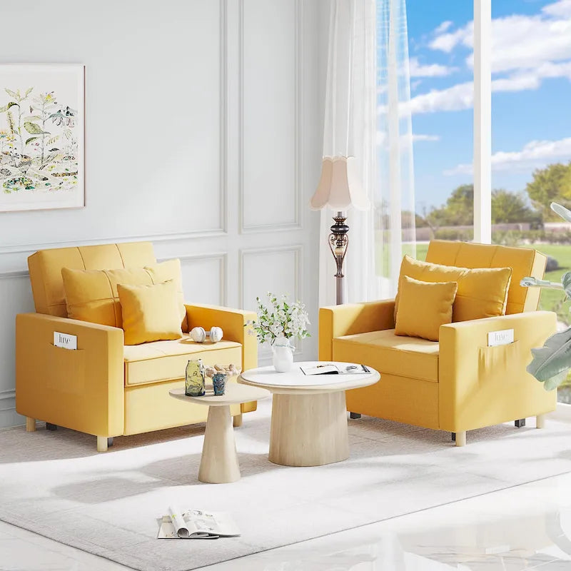 Verstellbares Schlafsofa, 3-in-1-Funktion, verschiedene Farben, für 1 Person
