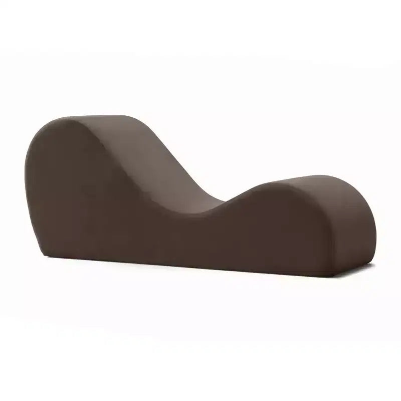 Avana Sleek Yoga-Chaiselongue – hergestellt in den USA – ideal zum Dehnen, Entspannen, Trainieren und mehr, 60T x 18B x 26H Zoll, Hellgrau