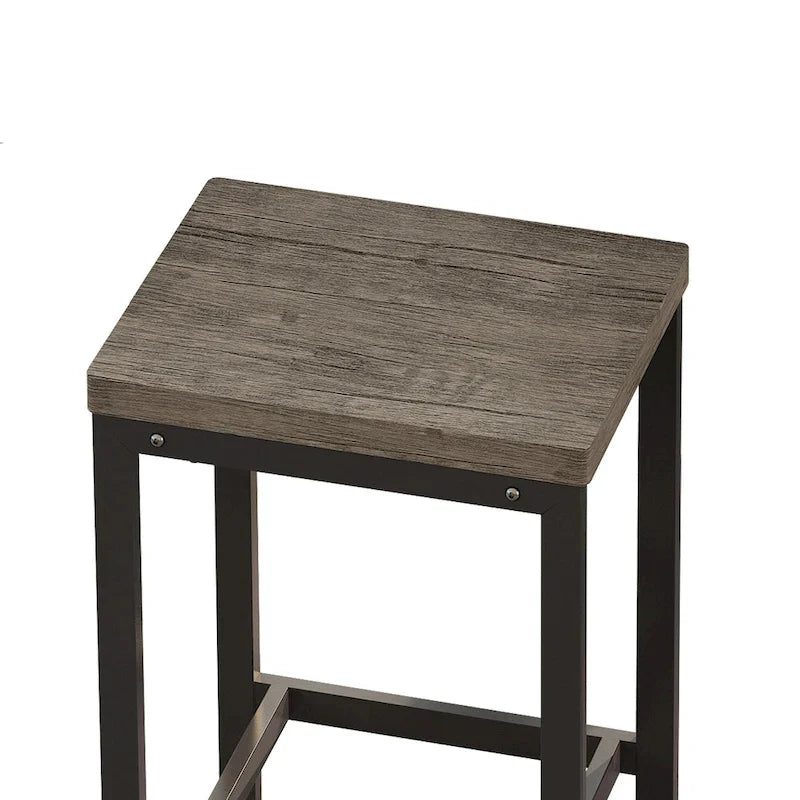 Stehtisch-Set mit 3 Hockern