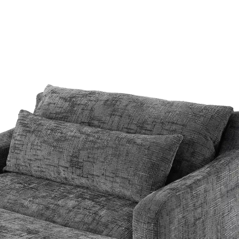 Polibi extra-tiefer Chenille-Schlafsofa-Sessel