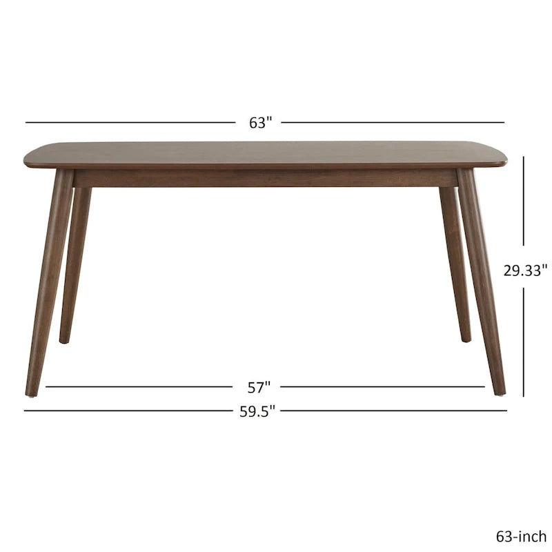 Norwegisch-dänisches Esstisch-Set aus Eiche mit konischen Beinen von iNSPIRE Q Modern