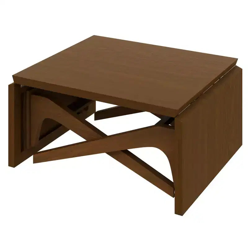 2-in-1 Couchtisch, ausziehbarer Esstisch, höhenverstellbarer Tisch für Zuhause & Büro, platzsparend – ModernLuxe