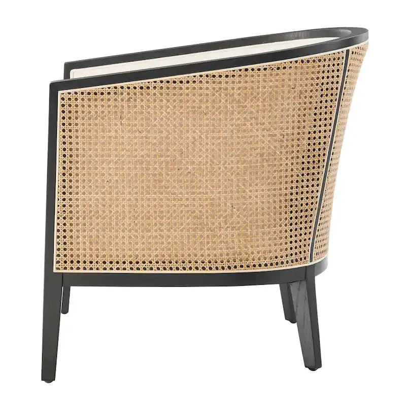 Tillman Akzentsessel mit Rattanbezug