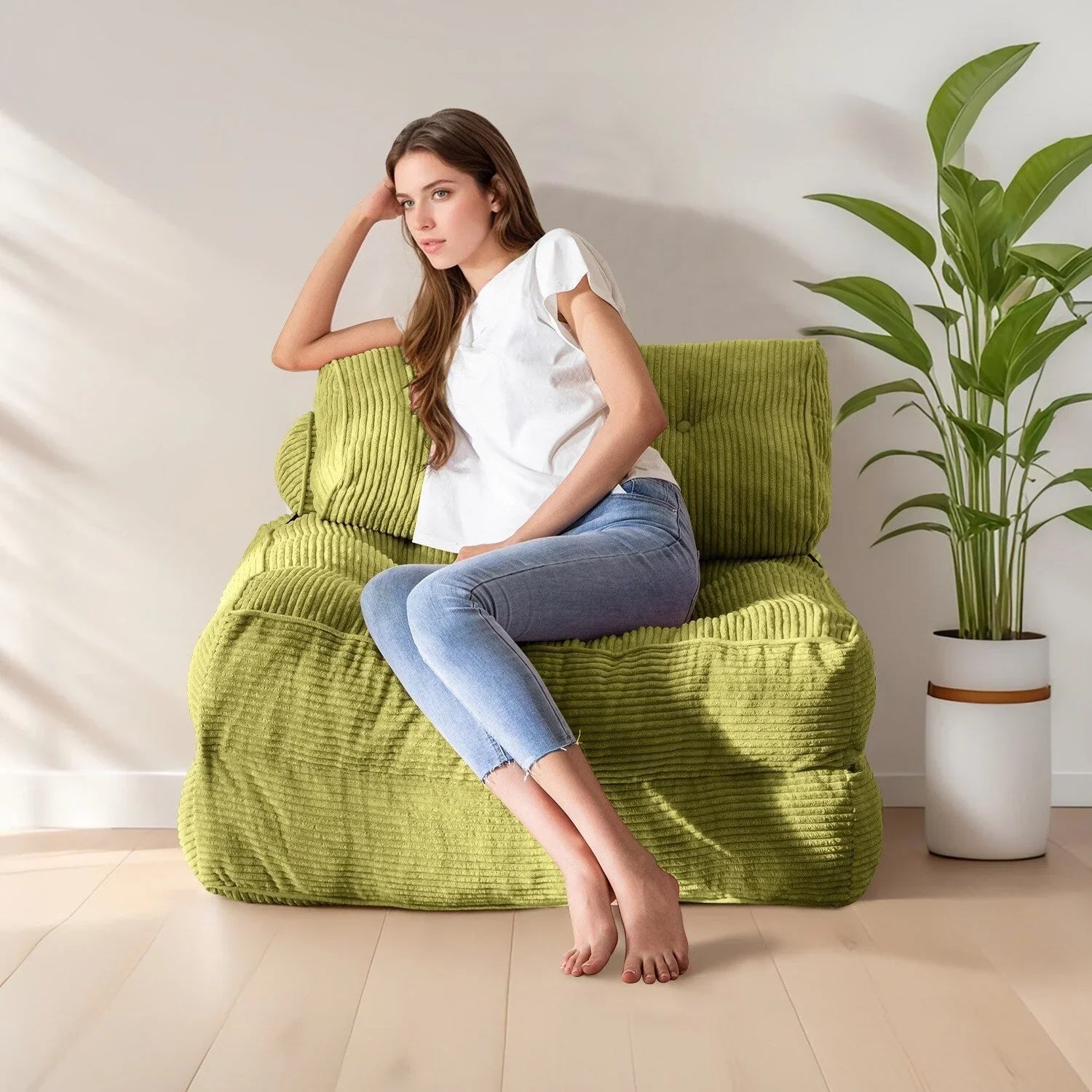 8 Kord-Klappsofa, Einzel