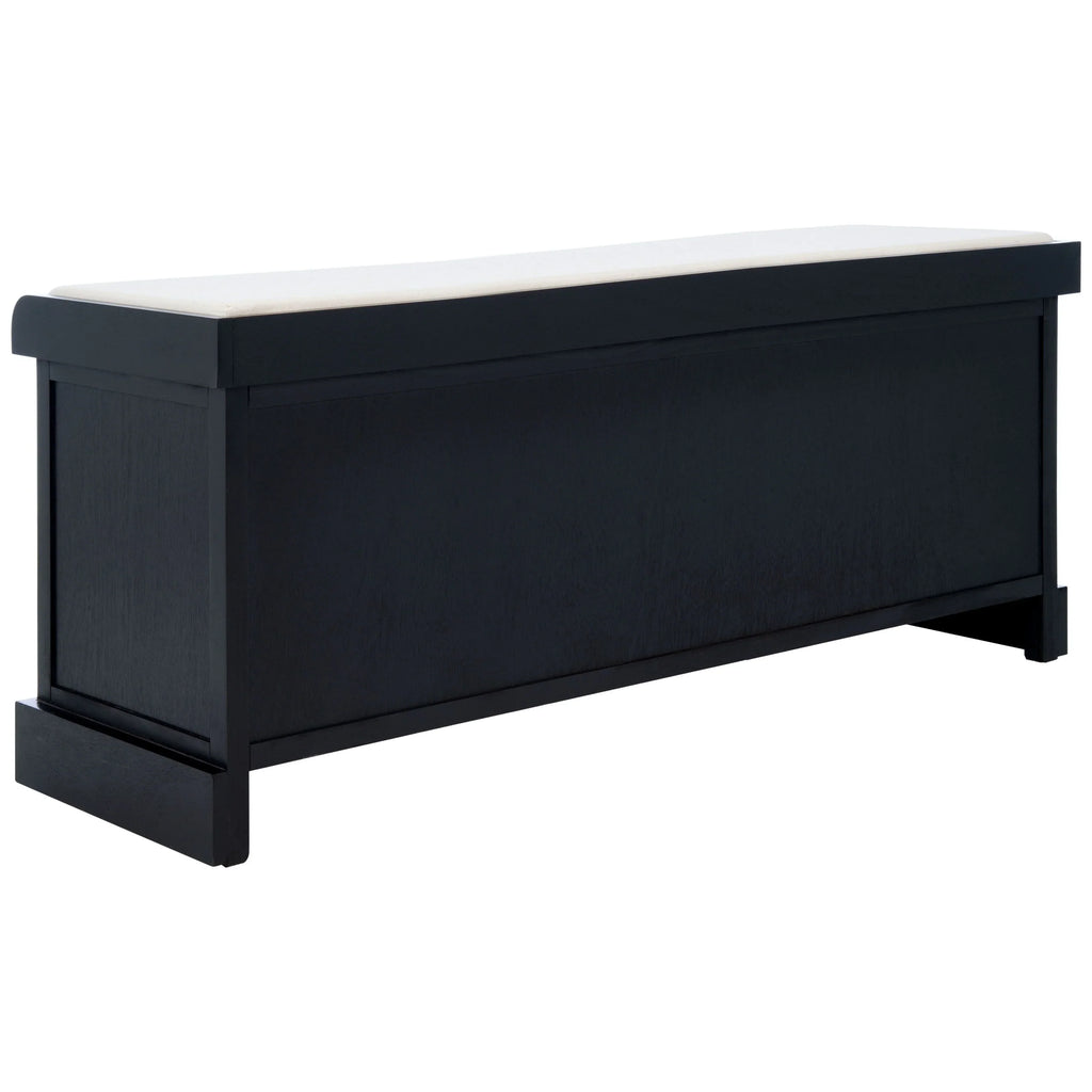 SAFAVIEH Fiorello 3-Schubladenbank mit Polsterung – 120 B x 38 T x 48 H cm – 120Bx38Tx48H