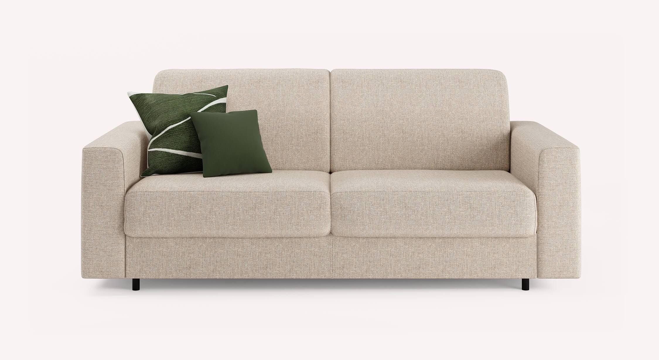 Sofa – Beige/Grün