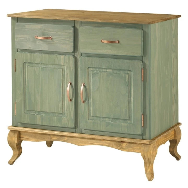 Holz-Sideboard Grün