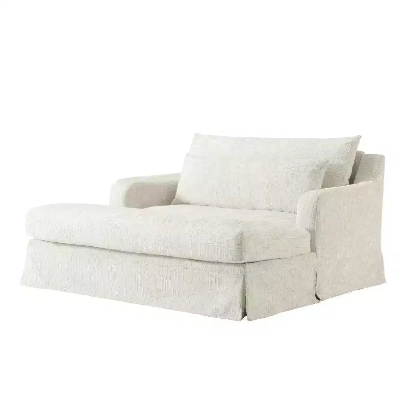 Polibi extra-tiefer Chenille-Schlafsofa-Sessel