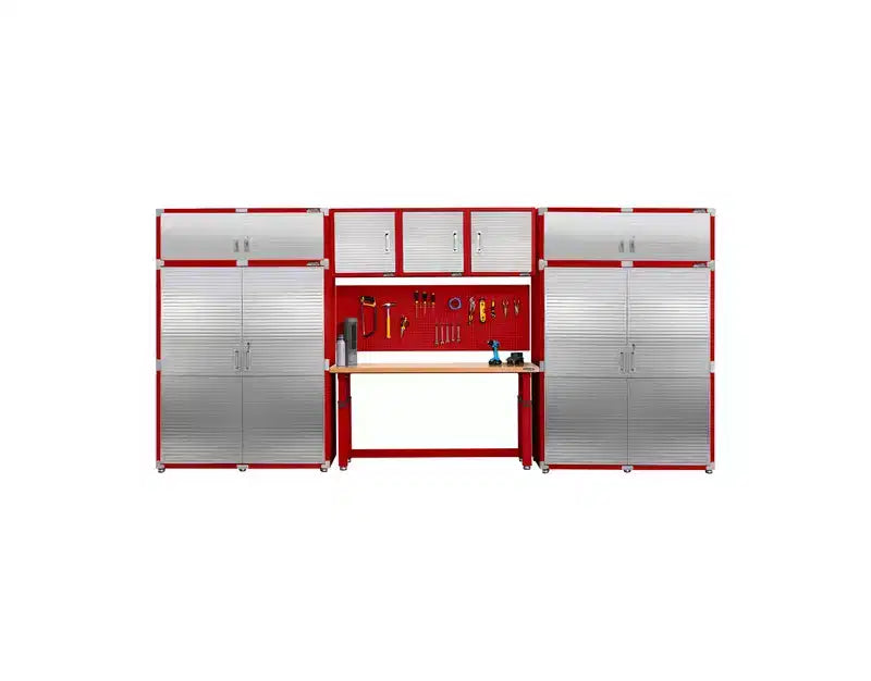 Seville Classics UltraHD 2-teiliges, extrabreites Aufbewahrungsschrank-Set, 60 x 24