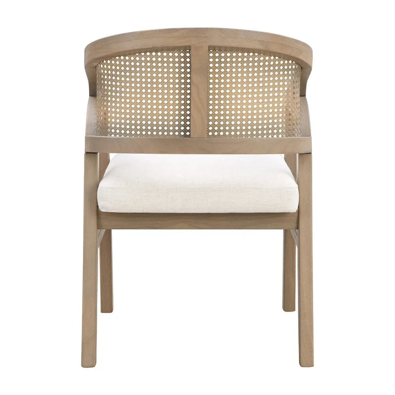 Christopher Knight Home - Esszimmerstuhl mit Rohrgeflecht (2er-Set)