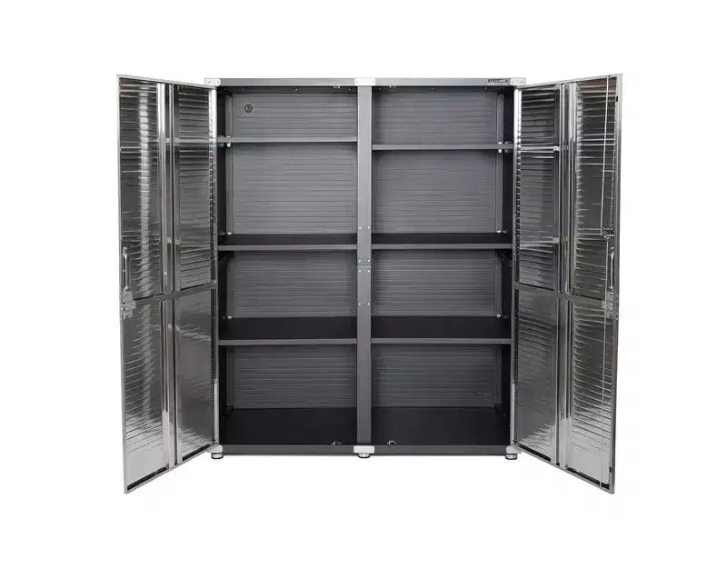 Seville Classics UltraHD 2-teiliges, extrabreites Aufbewahrungsschrank-Set, 60 x 24