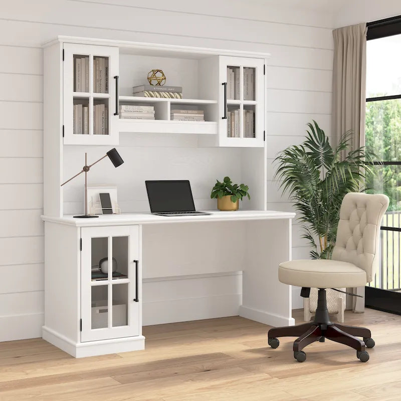 Computertisch Westbrook 60W mit Aufsatz von Bush Furniture