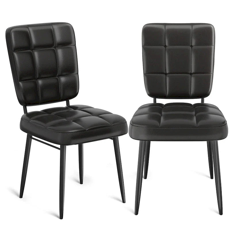Moderne Esszimmerstühle 2er/4er/6er/8er Set, Polsterstühle mit dickem Kissen für Esszimmer