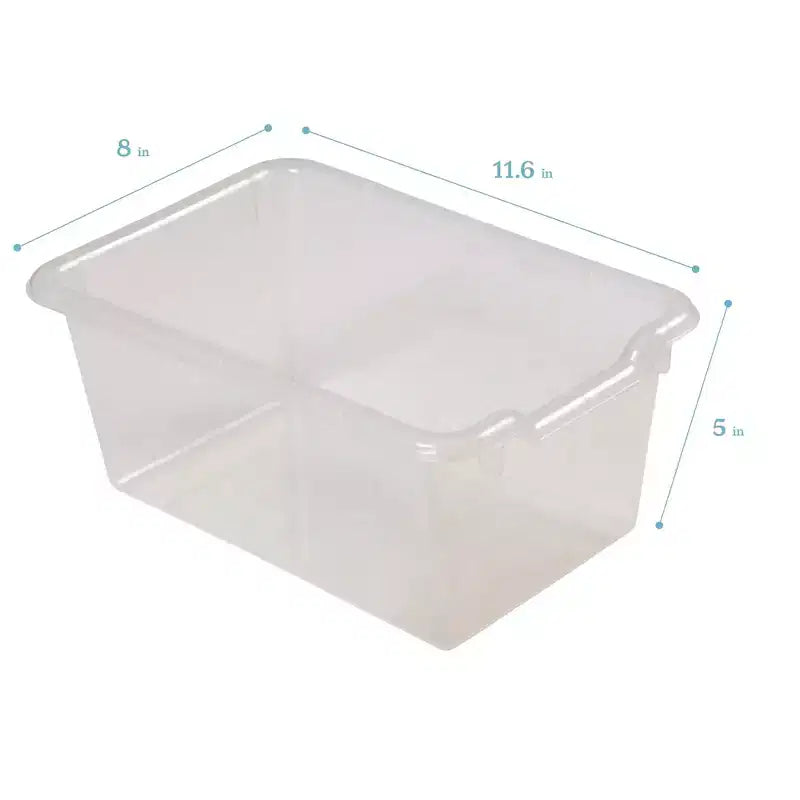 Mobiler Cubby-Schrank mit 15 offenen Behältern, 3x4, Kindermöbel