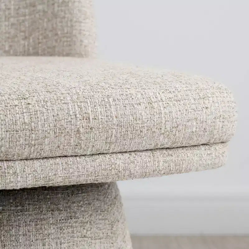 6er-Set moderne, armlose 360-Grad-Drehstühle mit Sockelgestell, elegante Akzentstühle für Küche, Esszimmer oder Büro – Panipeachy