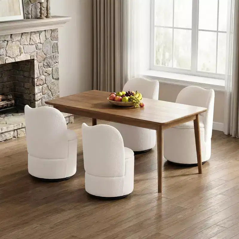 Drehbarer Schminkstuhl mit Stauraum, gepolsterter runder Make-up-Hocker mit Rückenlehne, weich gepolsterter Fass-Akzent-Sessel für Schlafzimmer und Wohnzimmer