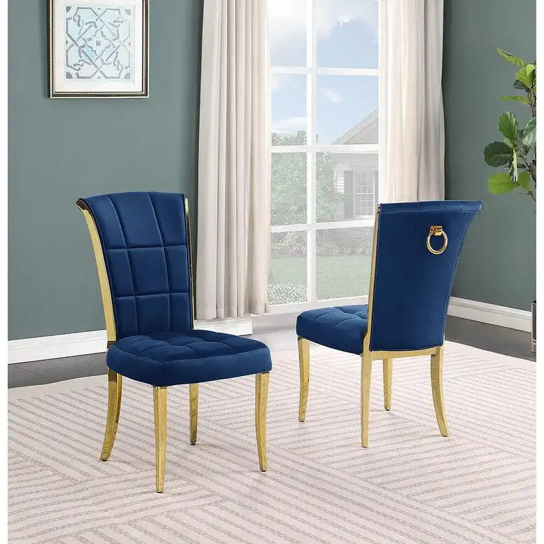 Beste Qualität Möbel D325-SC324-7 5-teiliges rundes Esszimmer-Set