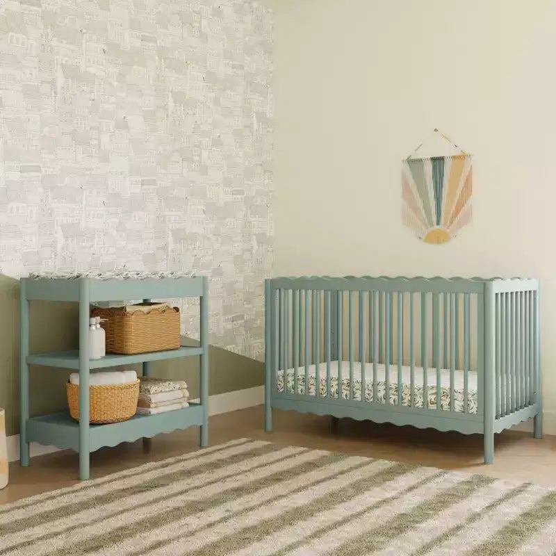Babyletto Swell 4-in-1 umwandelbares Kinderbett mit Umbausatz zum Kleinkindbett