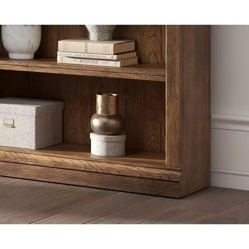 94 traditionelle hohe Bücherwand, Stratton Collection Braun - Martin Furniture