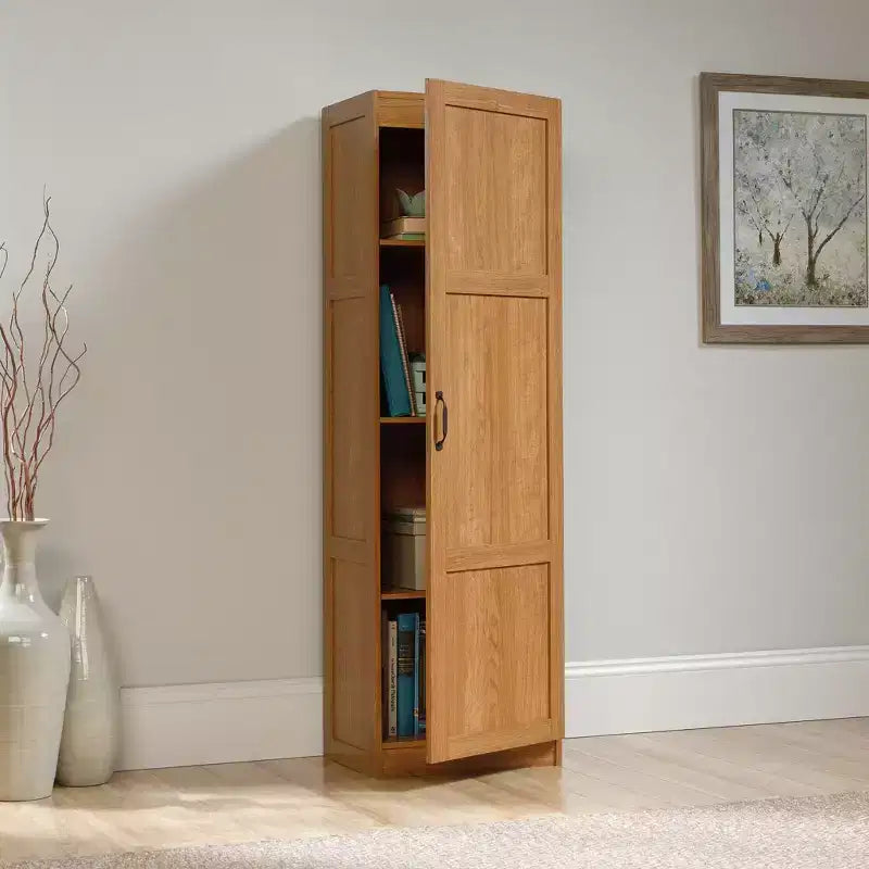 Vorratskammer-Schrank – Highland Oak, traditioneller Stil, 3 verstellbare Einlegeböden
