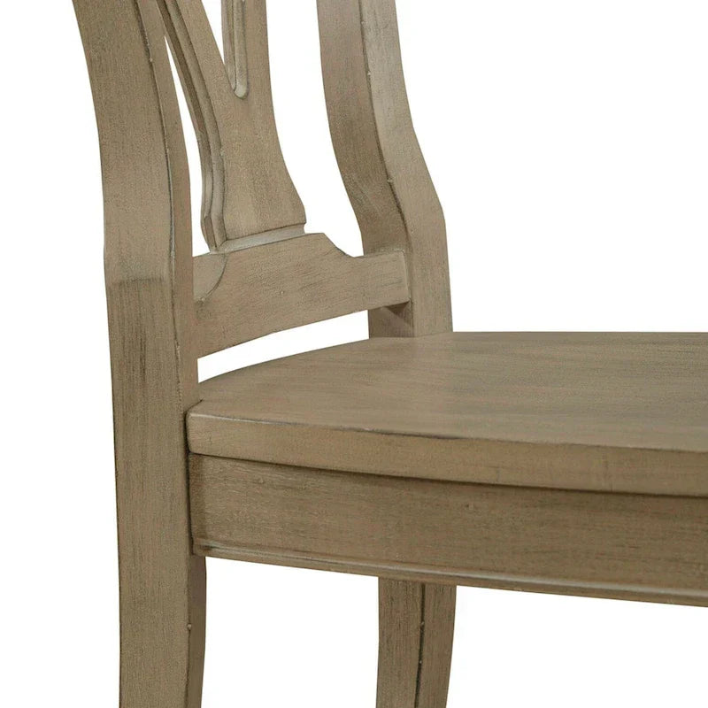 Magnolia Manor Stuhl mit durchbrochener Rückenlehne (2er-Set)