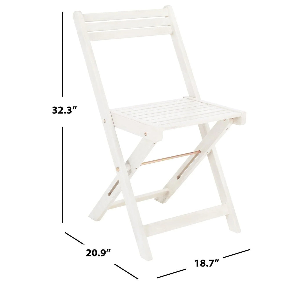 SAFAVIEH Outdoor Brandy 5-teiliges Outdoor-Esstisch-Set – 43Bx35Tx29H