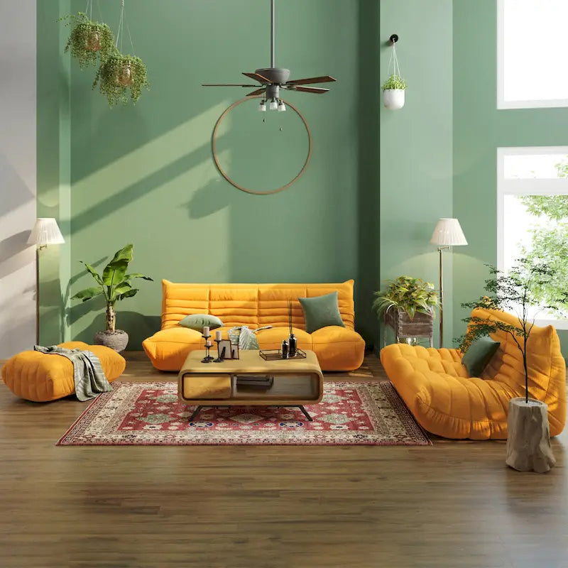 Boden-Sofa, weiches Faulenzer-Sofa, Sitzsack für das Wohnzimmer