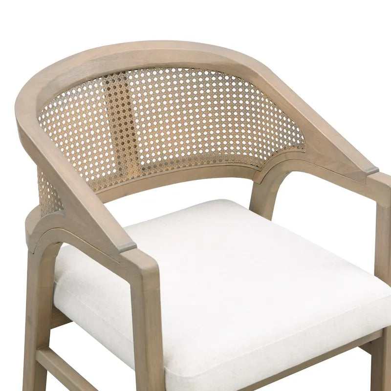 Christopher Knight Home - Esszimmerstuhl mit Rohrgeflecht (2er-Set)