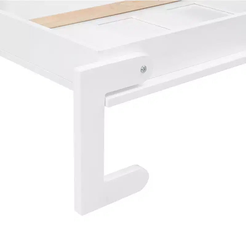 Doppelbett Murphy-Bett mit LED-Beleuchtung, kann in einen Schrank umgewandelt werden, Verstecktes Wandbett-Schrank für Gästezimmer
