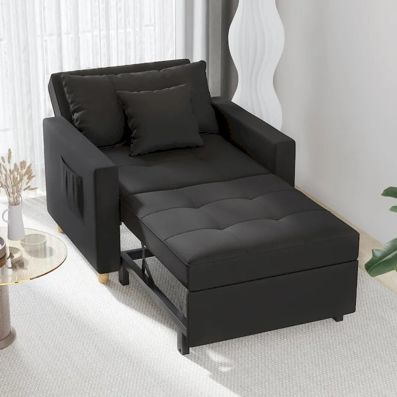 Verstellbares Schlafsofa, 3-in-1-Funktion, verschiedene Farben, für 1 Person
