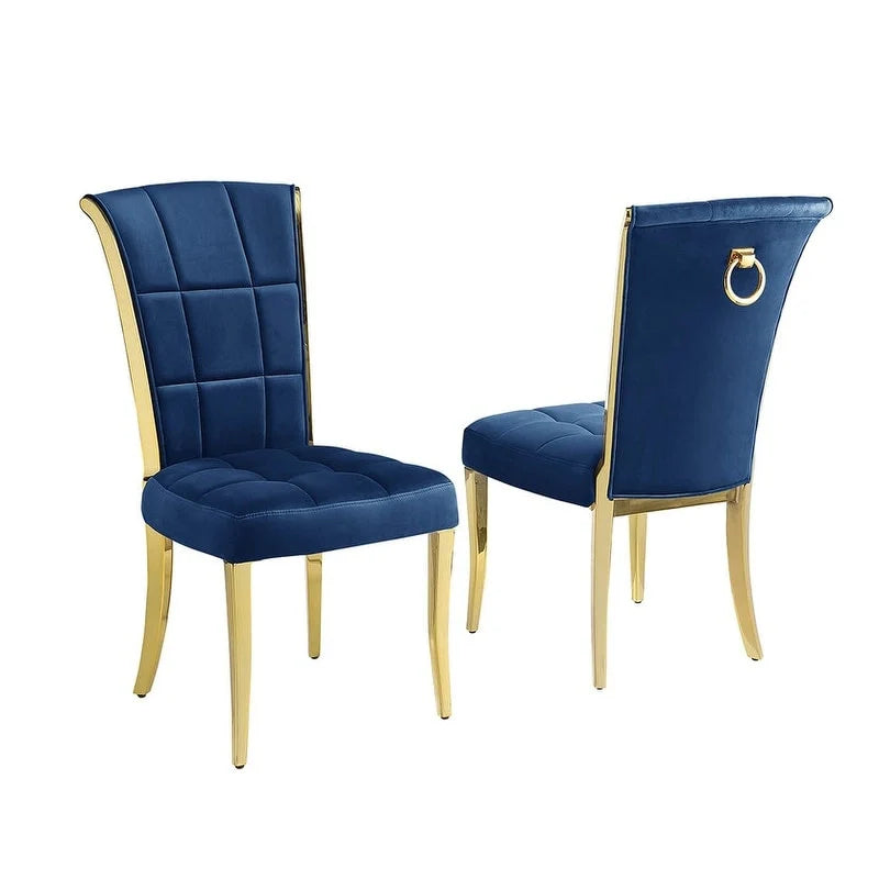 Beste Qualität Möbel D325-SC324-7 5-teiliges rundes Esszimmer-Set