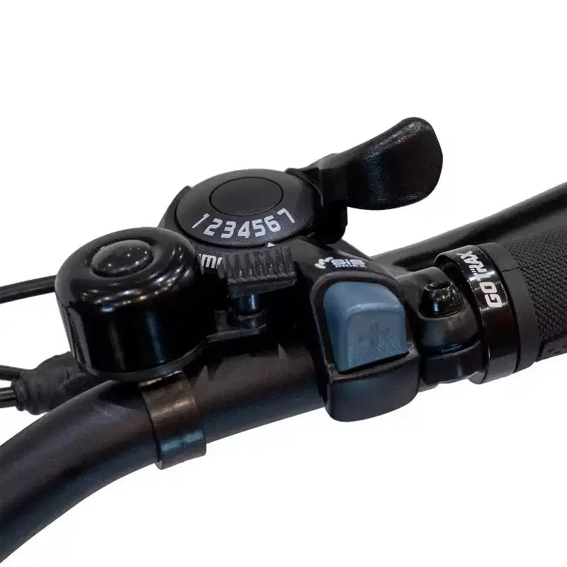 GOTRAX Fat Tire 26 Zoll E-Hybrid-Fahrrad für Erwachsene mit Tiefeinsteigerrahmen – Grün