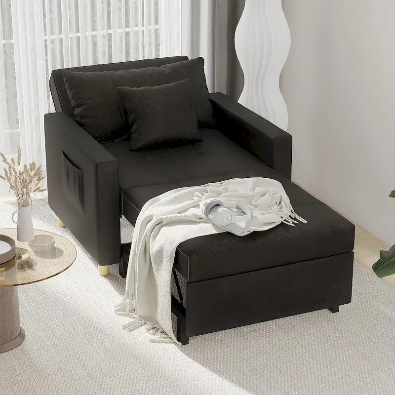Verstellbares Schlafsofa, 3-in-1-Funktion, verschiedene Farben, für 1 Person