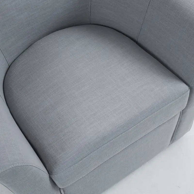 2er-Set Moderner Polster-Clubsessel Drehbar Wohnzimmer Akzentsessel