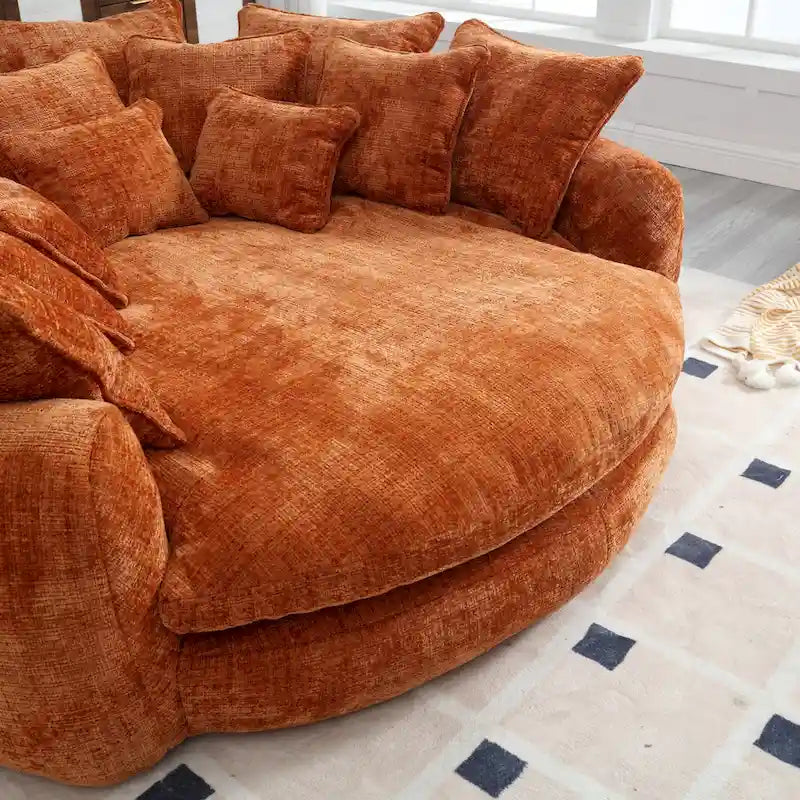 Bequemes Doppelschlafsofa, extra großes Schlafsofa mit Armlehnen