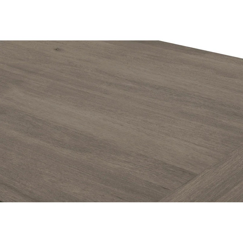 Best Quality Furniture 9-teiliges rustikales, ausziehbares Esszimmerset in Grau