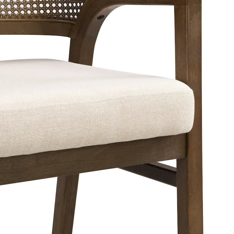 Christopher Knight Home - Esszimmerstuhl mit Rohrgeflecht (2er-Set)