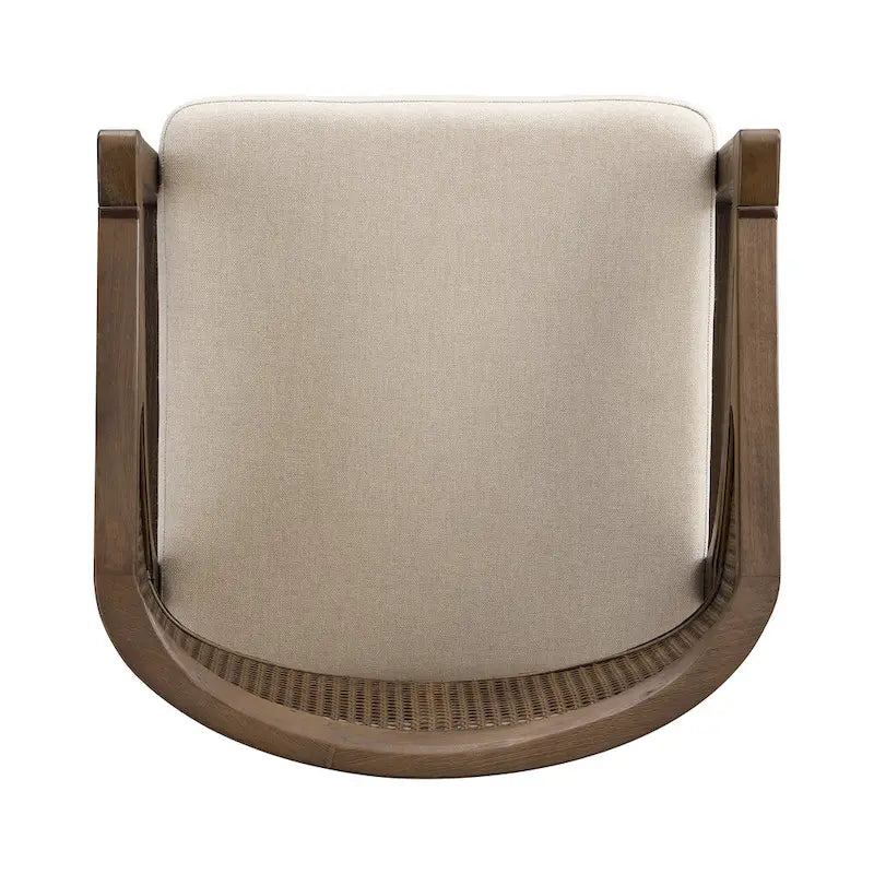 Christopher Knight Home - Esszimmerstuhl mit Rohrgeflecht (2er-Set)
