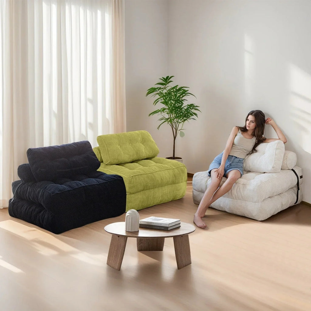 8 Kord-Klappsofa, Einzel
