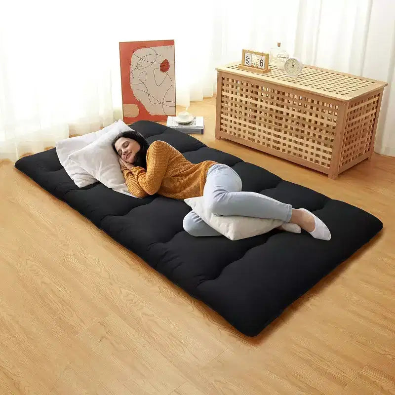 Japanische Futonmatratze, faltbare Bodenschlafmatte, Tatami-Matte für Zuhause, Campingmatratze