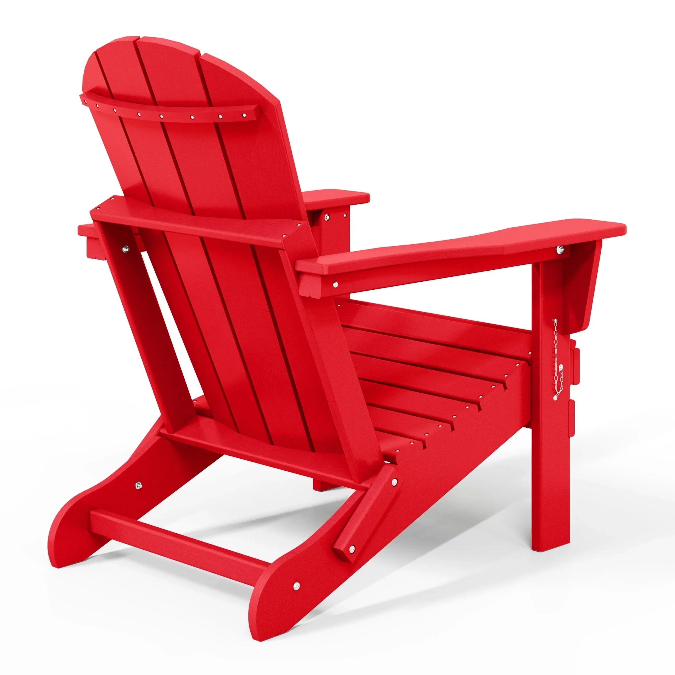 Polytrends Laguna Faltbarer Adirondack-Stuhl für den Außenbereich, wetterfest und lichtbeständig