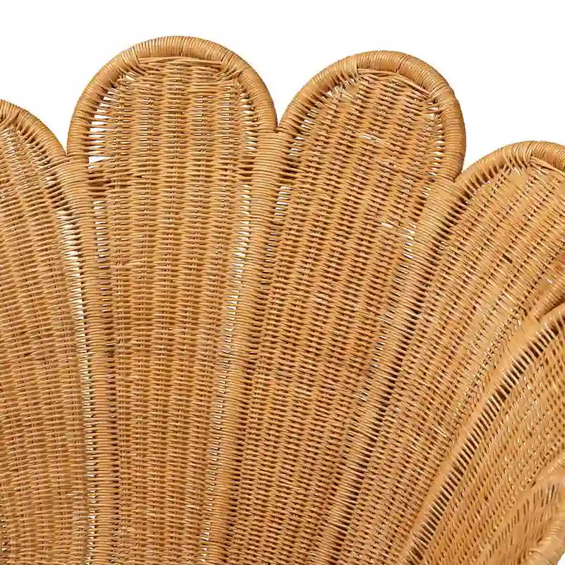Blossom Bohemian Honig Rattan Akzent Blumensessel
