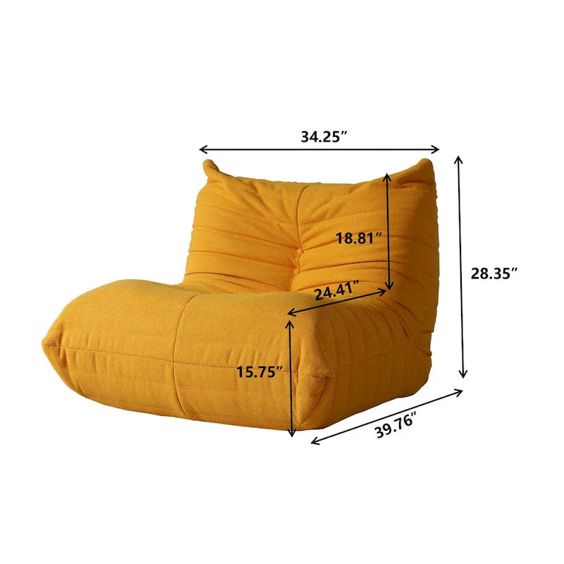 Boden-Sofa, weiches Faulenzer-Sofa, Sitzsack für das Wohnzimmer