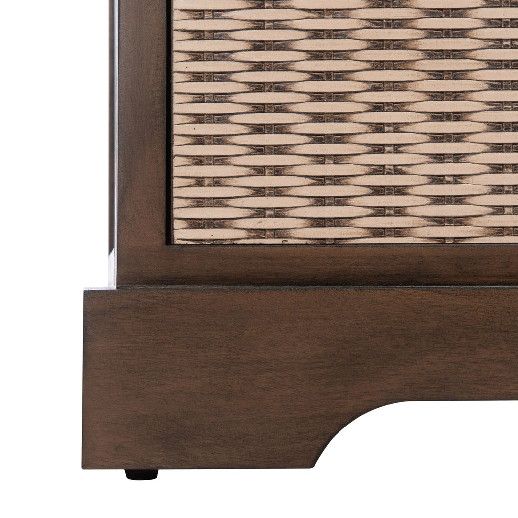 SAFAVIEH Fiorello 3-Schubladenbank mit Polsterung – 120 B x 38 T x 48 H cm – 120Bx38Tx48H