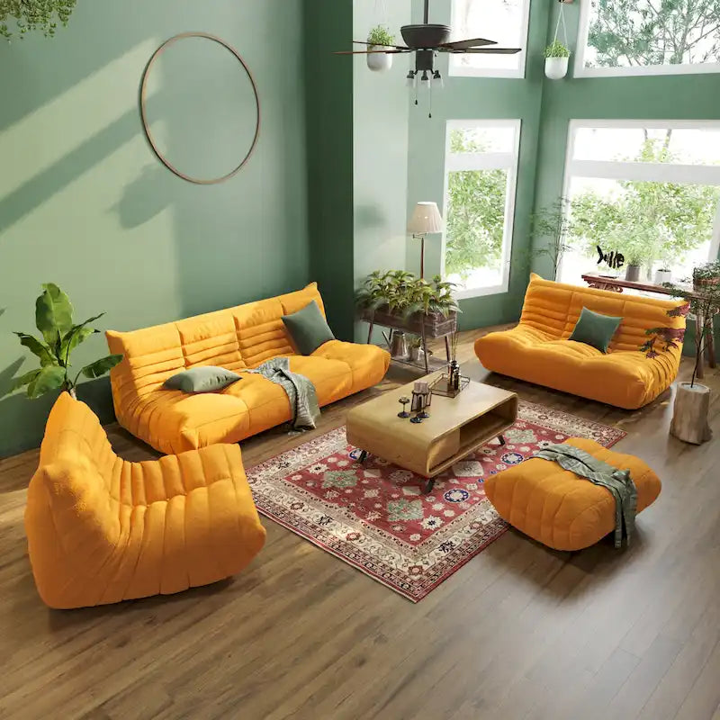 Boden-Sofa, weiches Faulenzer-Sofa, Sitzsack für das Wohnzimmer